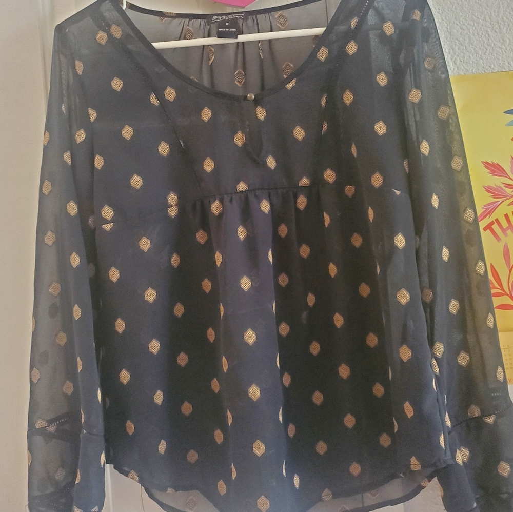 Sheer Long sleeve